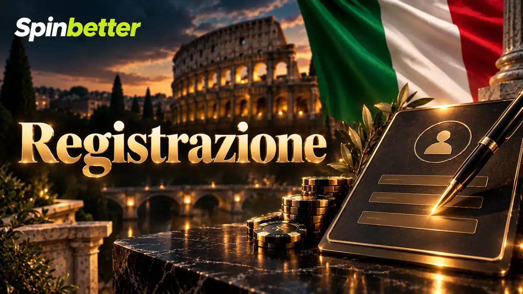 Il modulo di iscrizione con i campi anagrafici e la scelta della valuta